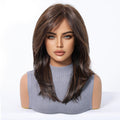 Quiet Magnet - Glueless Caramel Brunette Short Hair Invisible lace