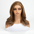 Monofilament Wig Premium Synthetic Fibre T-part Swiss lace