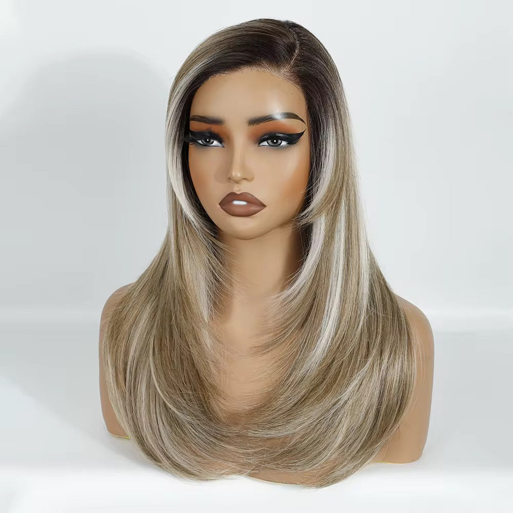 Celia - Glueless Side Part Lace Synthetic Wig Invisible Lace
